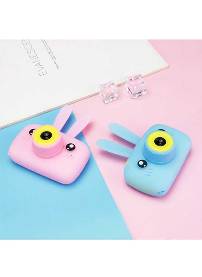 Generic X9 HD Digital Gift With Cartoon Protective Cover Mini Camera Manufacturers Children's Camera-Body Color:Common Blue Rabbit  - Image 3