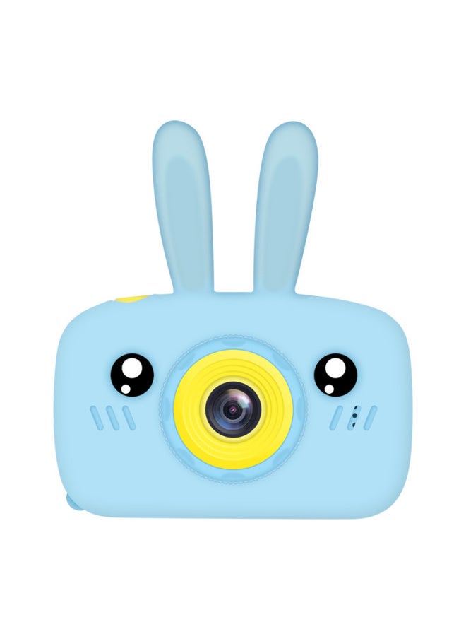 Generic X9 HD Digital Gift With Cartoon Protective Cover Mini Camera Manufacturers Children's Camera-Body Color:Common Blue Rabbit  - Image 1