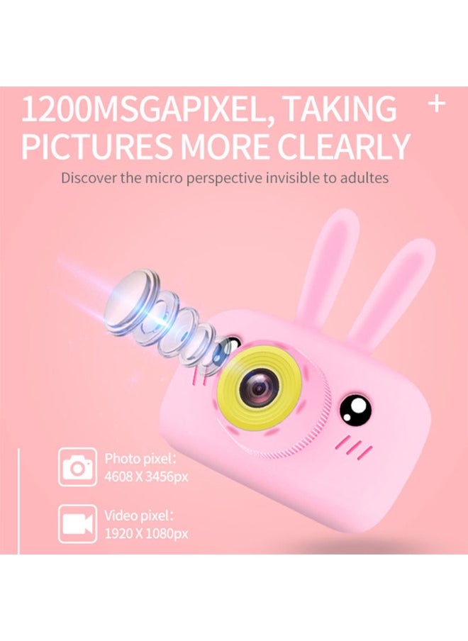 Generic X9 HD Digital Gift With Cartoon Protective Cover Mini Camera Manufacturers Children's Camera-Body Color:Common Blue Rabbit  - Image 4