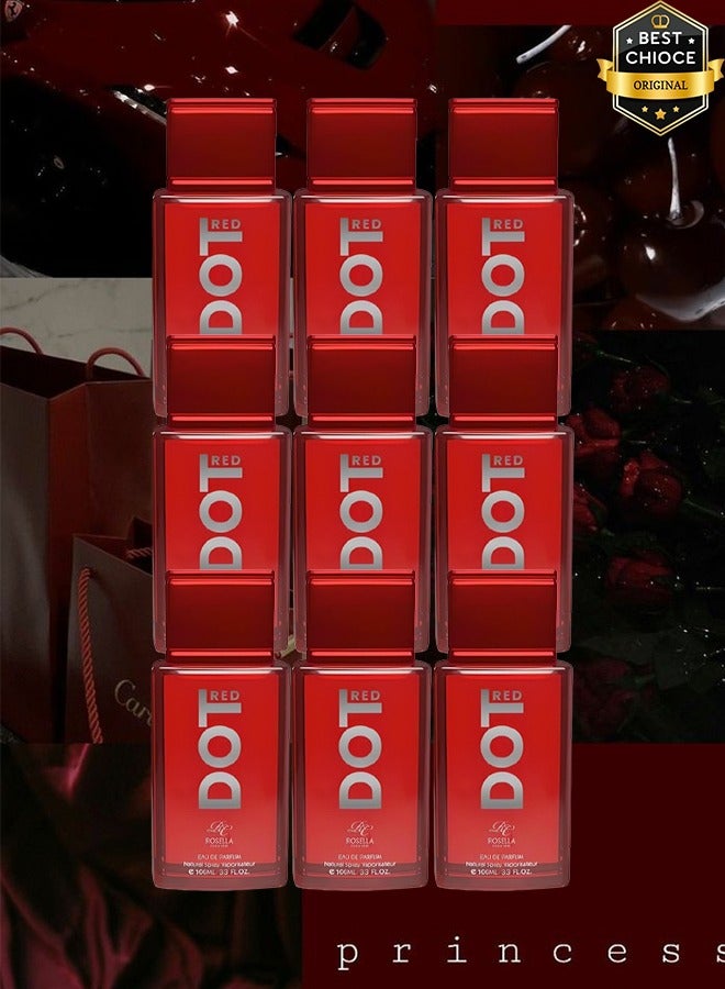 روزيلا 9 قطع عطر دوت ريد للجنسين 100 مل - Image 1