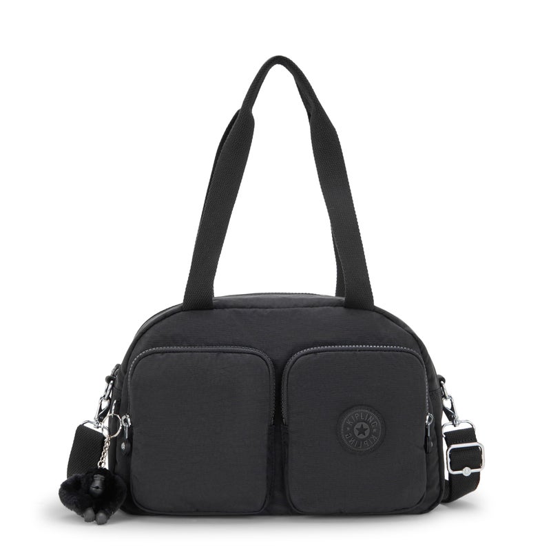 KIPLING KIPLING Kipling womens Women's Cool Defea Shoulder Bag, Black Noir, 13 L x 8.75 H 5 D US - Image 1