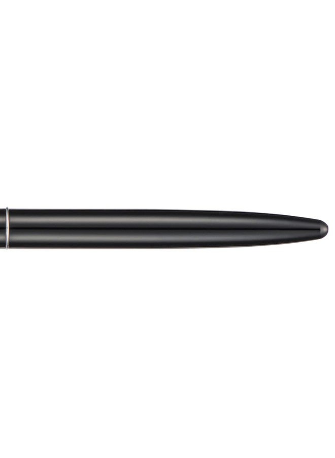 Wikult 5 Pieces Ballpoint Pen Set, Black Ink Slim Lightweight Smooth Writing Metal Pen, for Business Office Teacher Student Wedding Guest (Black) - Image 2