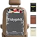 Tidyphil 50 PCS Disposable Car Trash Bags Hanging Leakproof Odor Seal 2 Gallon Car Garbage Bags Big Capacity Independent of Car Trash Can Easy StickOn Car trash Bin for Car SUV Truck Stroller Gray - Image 2