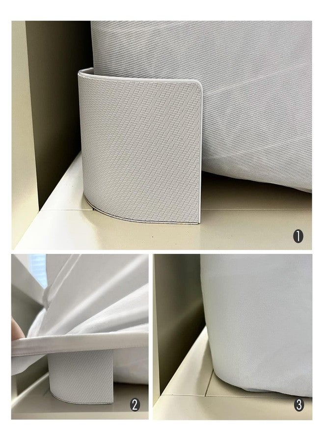 GripNHold Bed Sheet Holder | Discrete Heavy Duty Sheet Holder, 360 Degree Bed Sheet Tightener, Non Slip Corner Sheet Grippers, Tool-Free Bed Sheets Holder | 2 Pack - Image 3