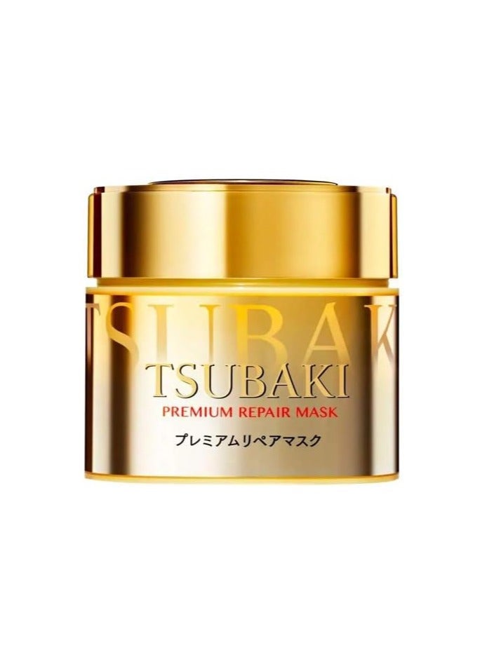 TSUBAKI Premium Hair Mask 180g-deeply penetrates into The Hair for to Provide and Lock in nutrients for sustained Effects of Salon Treatment - Image 1