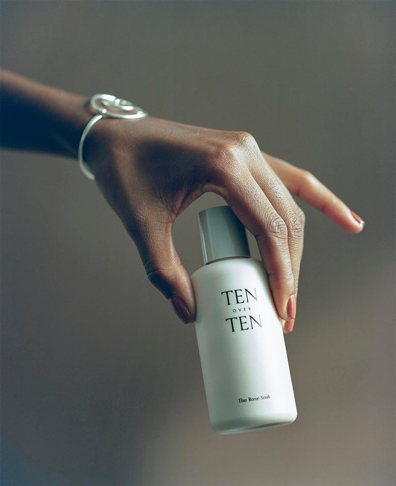 tenoverten - The Rose Soak Acetone-Free Nail Polish Remover | Clean, Natural, Non-Toxic Nail Care (4 fl oz | 118 ml) - Image 4