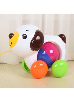 Generic Baby Toddler Pull-Along Quacking Duck Toy White cable dog 