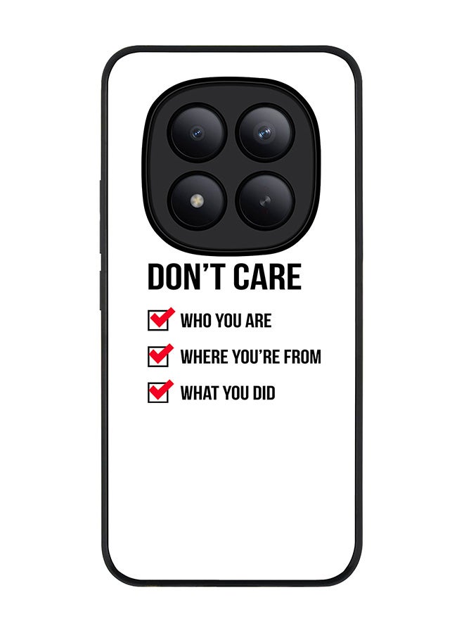 Stylizedd For Xiaomi Redmi Note 15 Pro+ / Poco M8 Pro Case,Slim fit Camera Protection, Shockproof Thin Phone cover  - Don't Care - Image 1
