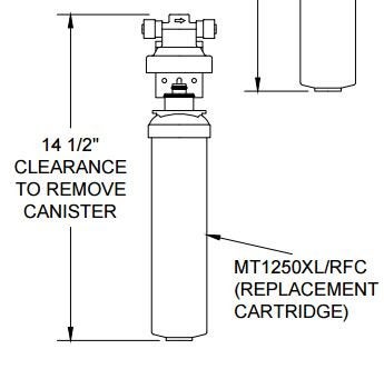 Mountain Plumbing MT1250XL/RFC Mountain Pure Carbon Replacement Filter - Image 2