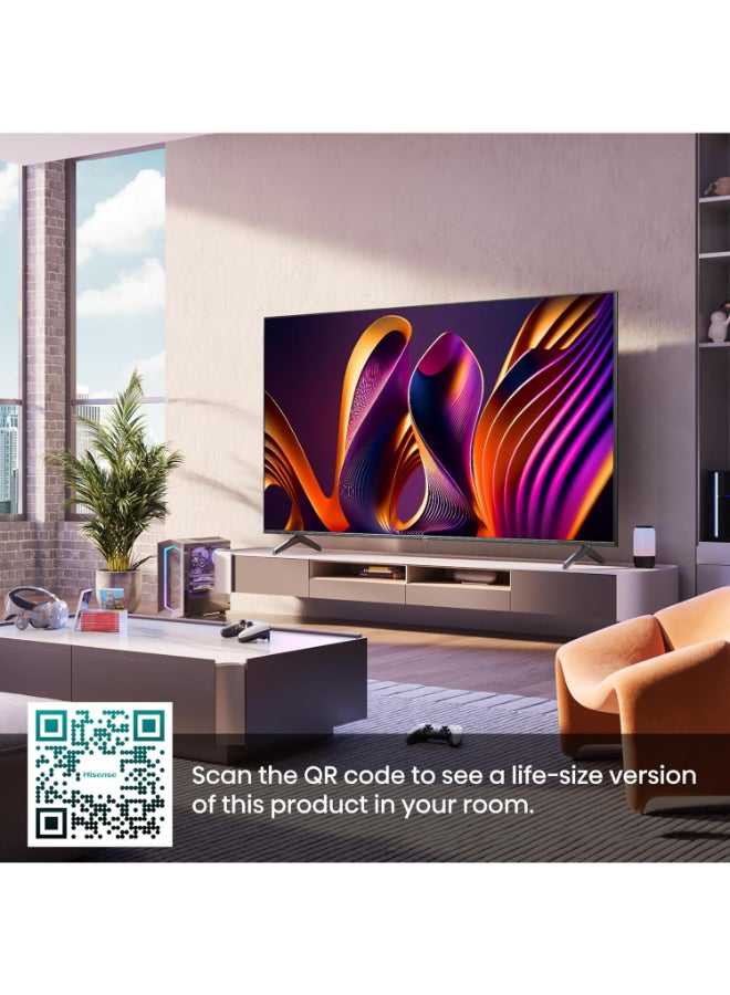 Hisense Renewed - 55 Inch 144Hz 4K QLED Smart Gaming TV 55E7NQTUK Black - Image 2