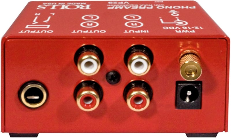 rolls Phono Preamp, Red (VP29) - Image 2