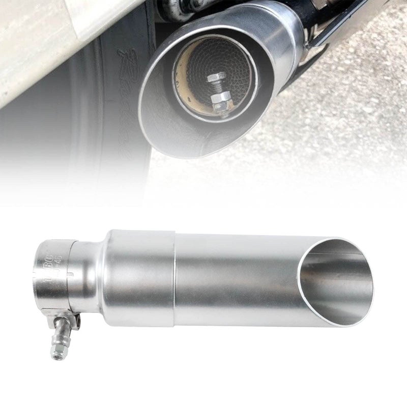 أنبوب كاتم الصوت متوافق مع 2017-2021 Rebel CMX 500 CMX500 فضي من الصلب