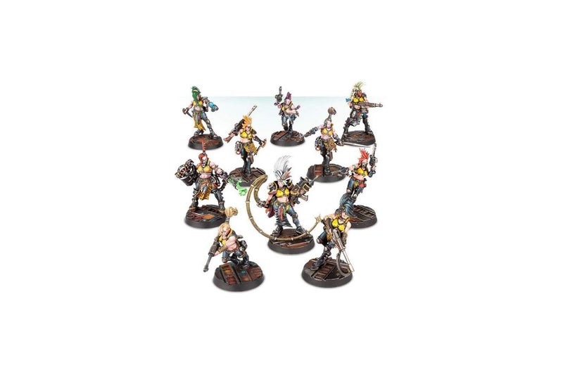 GAMES WORKSHOP 99120599004 "Necromunda Escher Gang Miniature - Image 4