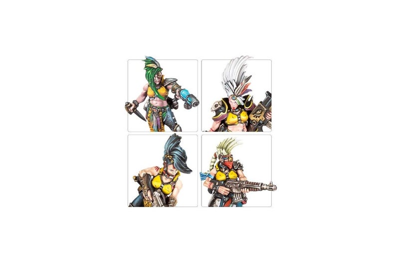 GAMES WORKSHOP 99120599004 "Necromunda Escher Gang Miniature - Image 5