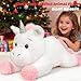 Cudhug Unicorn Stuffed Animal Giant 32 Stuffed PlushLarge Soft Plush Unicorn Toy Birthday Holiday Party Gifts for Kids Girls - Image 4
