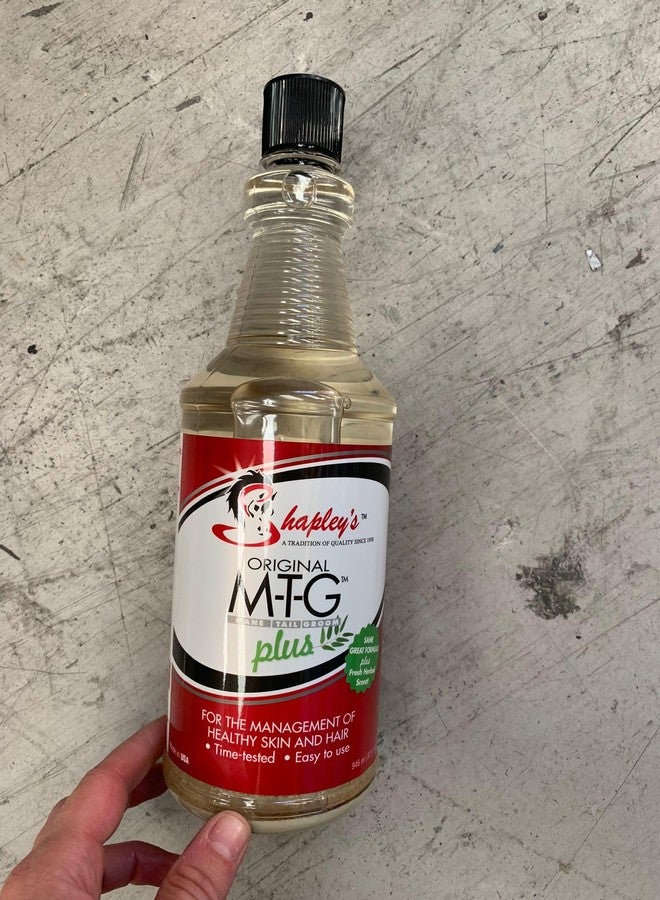 Shapley's Original M-T-G Mane Tail Groom Plus Horse Solution - 32 oz - Image 1