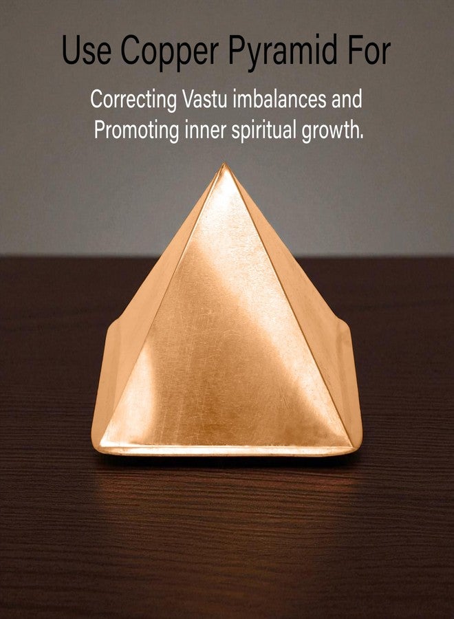 TREE MAISON CORONATING HOMES TREEMAISON Copper Pyramid | 2 inch | Pack of 9 | Vastu Energy Boost | Health & Wealth Benefits - Image 4