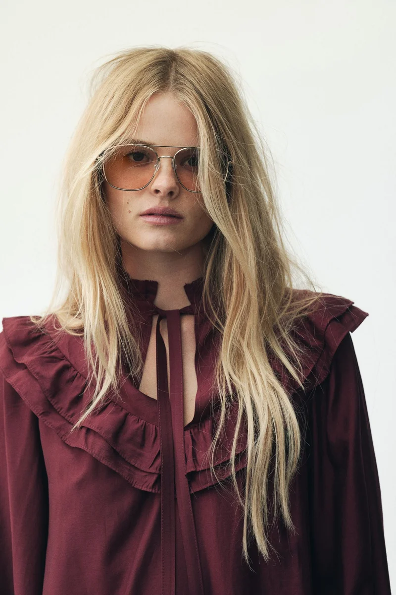 H&M Frill-trimmed dress