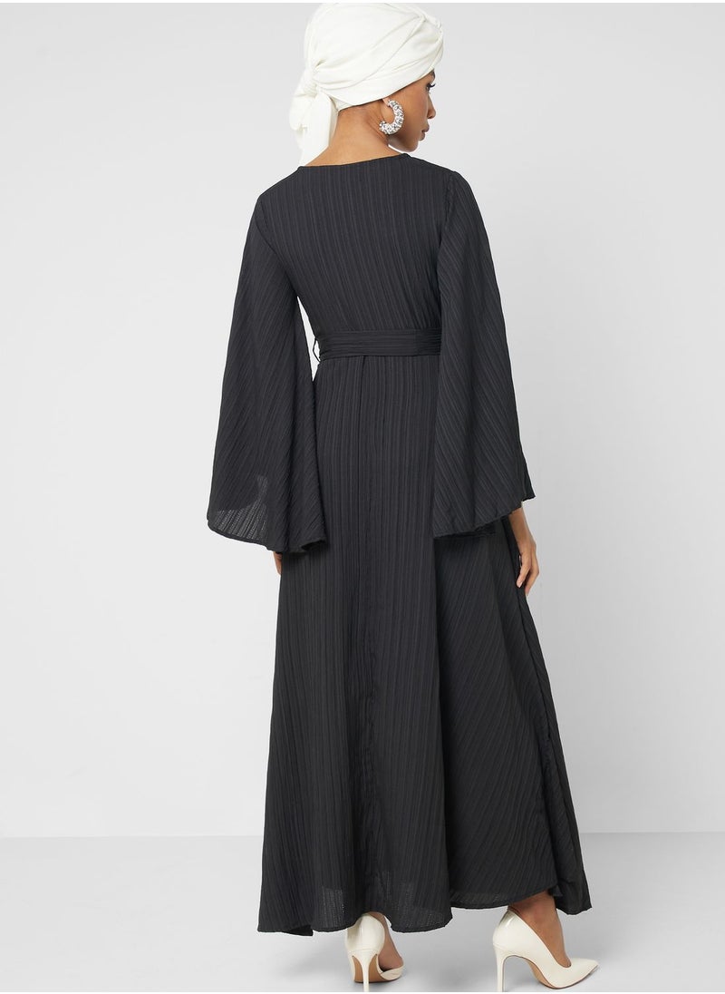 Khizana - Flared Sleeve Dress - Image 1