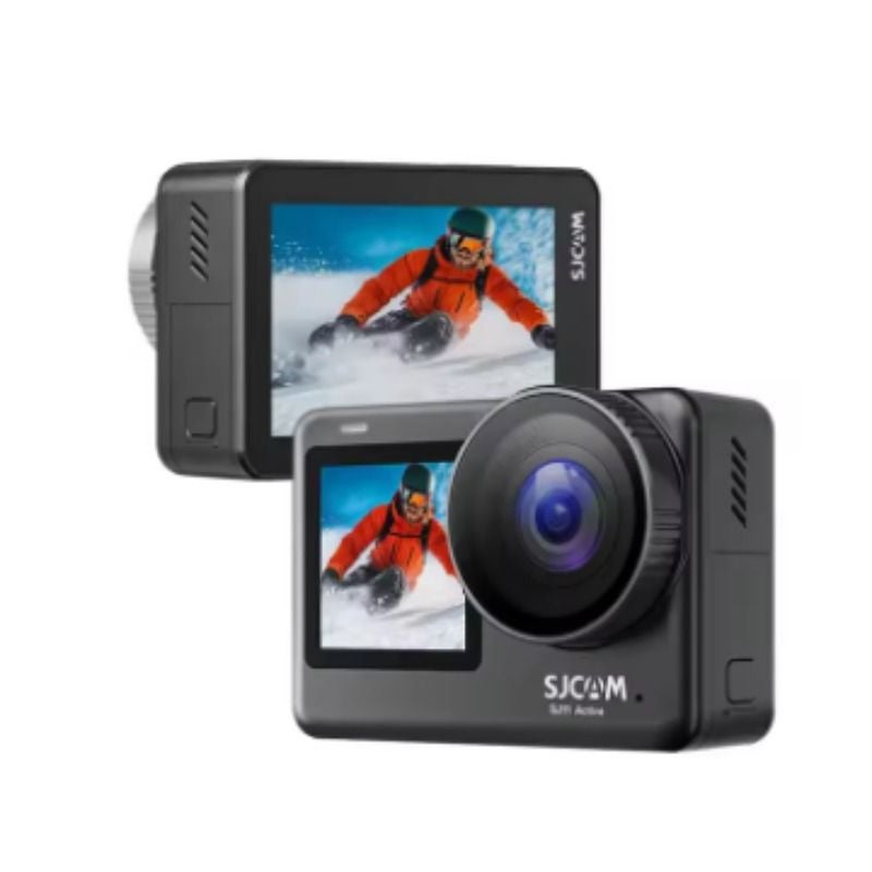 أس جي كام ملحقات كاميرا Sjcam SJ11 Dual Screen Action Camera 4K Waterproof 30m Outdoor Sports Camera Black - Image 2