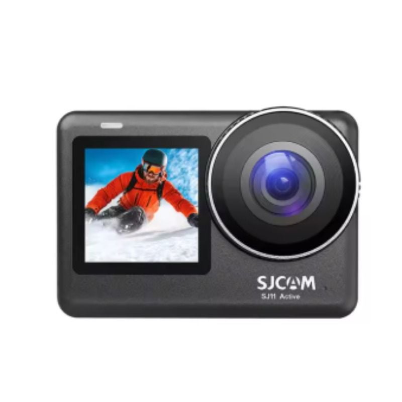أس جي كام ملحقات كاميرا Sjcam SJ11 Dual Screen Action Camera 4K Waterproof 30m Outdoor Sports Camera Black - Image 3