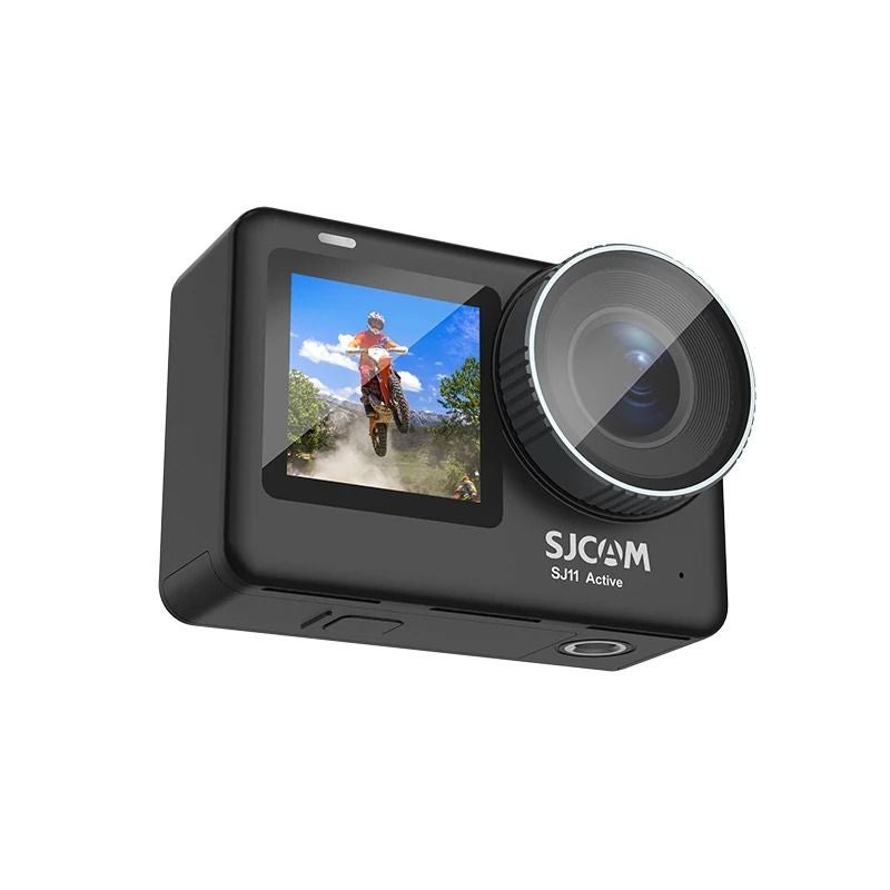 أس جي كام ملحقات كاميرا Sjcam SJ11 Dual Screen Action Camera 4K Waterproof 30m Outdoor Sports Camera Black - Image 4