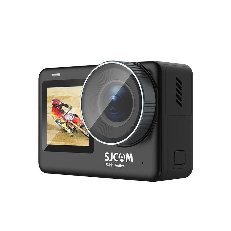 أس جي كام ملحقات كاميرا Sjcam SJ11 Dual Screen Action Camera 4K Waterproof 30m Outdoor Sports Camera Black - Image 5