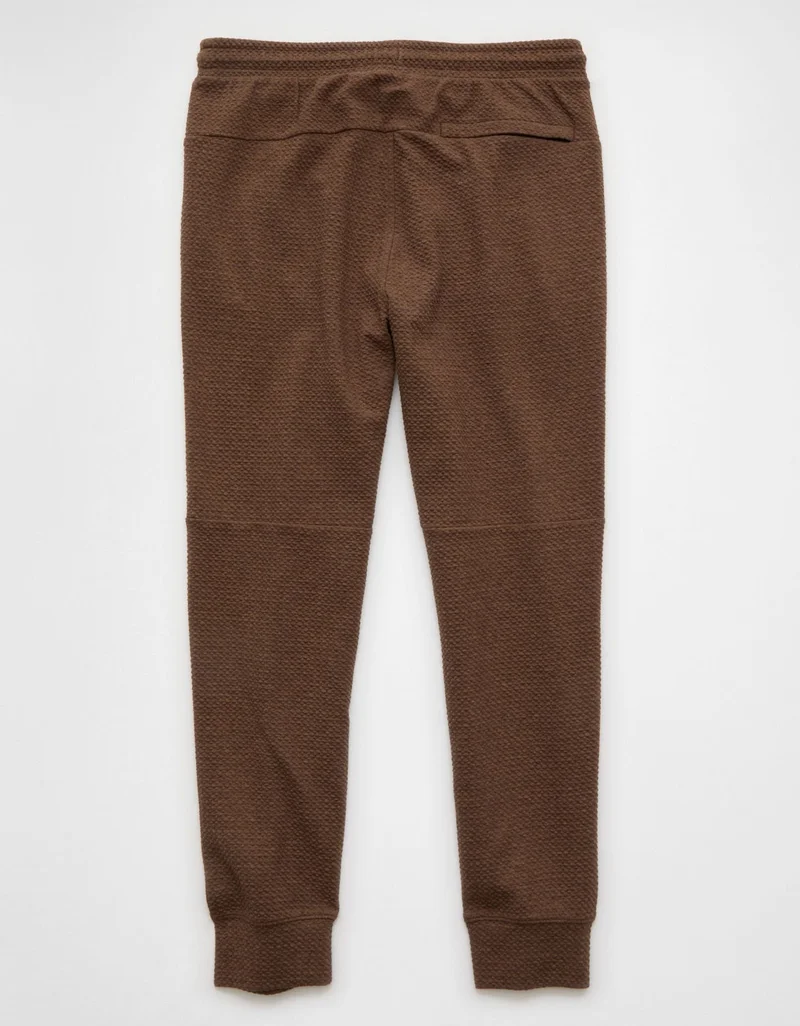 American Eagle  AE 24/7 Textured Fleece Jogger for Men | Best Price UAE