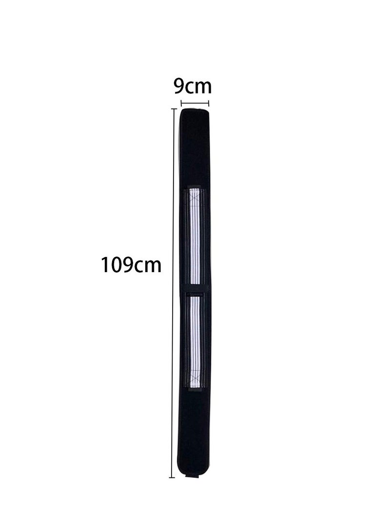 Generic Professional Comfortable Workout Weight Lifting Waist Belt, Squat & Deadlift Protect Waist Weightlifting Belt,Back Support Bodybuilding Waist Belt for Men Women - Image 5