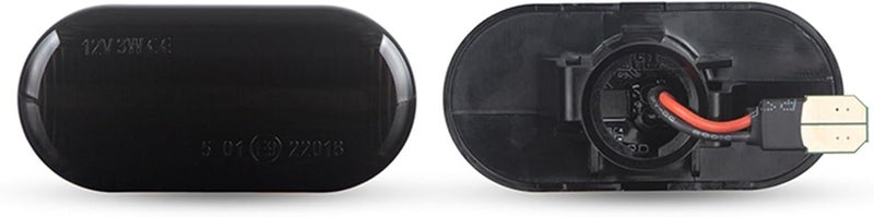 QASULER Dynamic Amber Side Marker Turn Signal Lights - Image 2