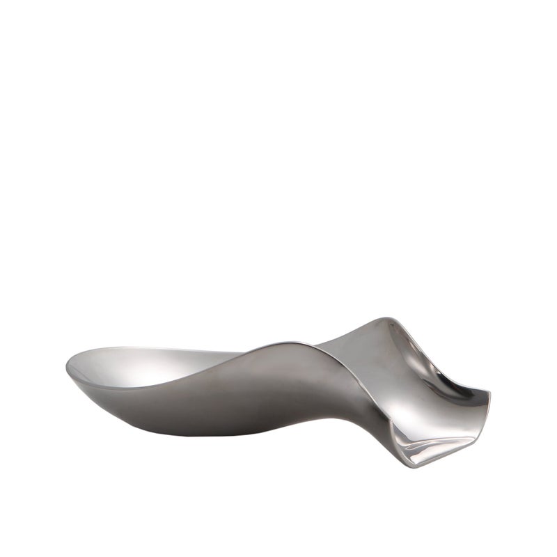 Namb Curvo Spoon Rest Stainless Steel Countertop Spoon Holder for Cooking Serving Modern Kitchenware Tabletop Kitchen Accessory HeatResistant Freezer Dishwasher Safe