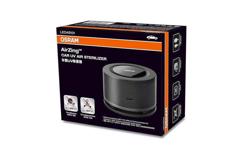 OSRAM منقي هواء سيارة أوزرام إيرزينغ UVLED أسود - Image 4
