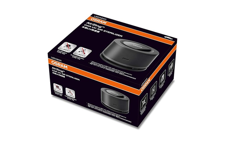 OSRAM منقي هواء سيارة أوزرام إيرزينغ UVLED أسود - Image 3