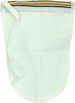 LokmanAVM 100 Percent Crepe Face and Body Scrub White 17X24  - Image 3
