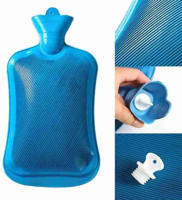 ALKAYAN Rubber Hot Water Bag for Muscle Pain and Cramps Relief, 2 Liter - Image 2