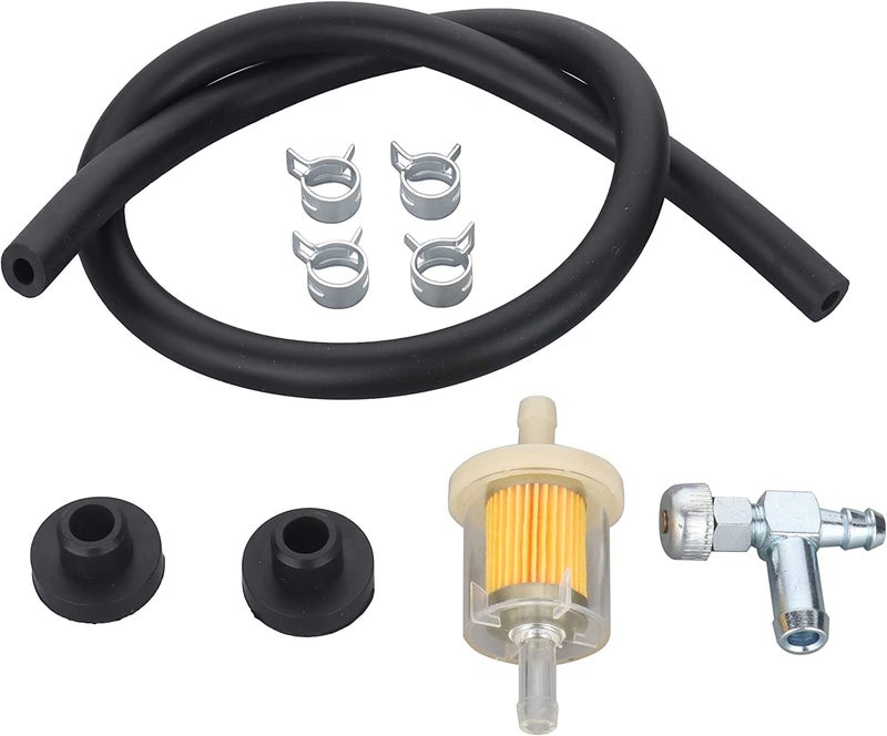 Generic SGBTB 33/64" Fuel Tank Shut Off Valve + Fuel Filter for MTD Troy Bilt Toro Craftsman Generac Portable Generator Lawn Mower Snow Blower  - Image 1