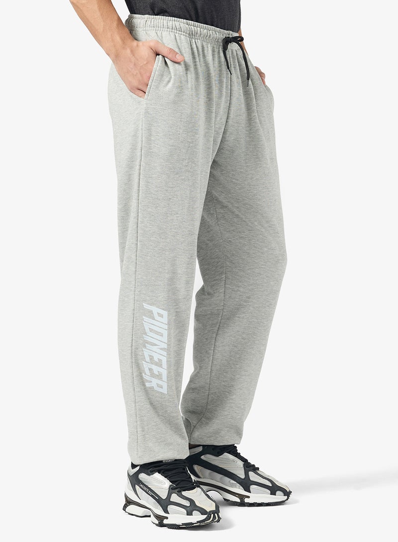Seventy Five Basics Text Relax Fit Joggers - Image 1