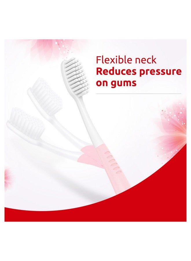 Colgate فرشاة أسنان يدوية ناعمة للغاية للعناية الحساسة - عرض حزمة مكونة من 5 قطع، متعددة الألوان - Image 4