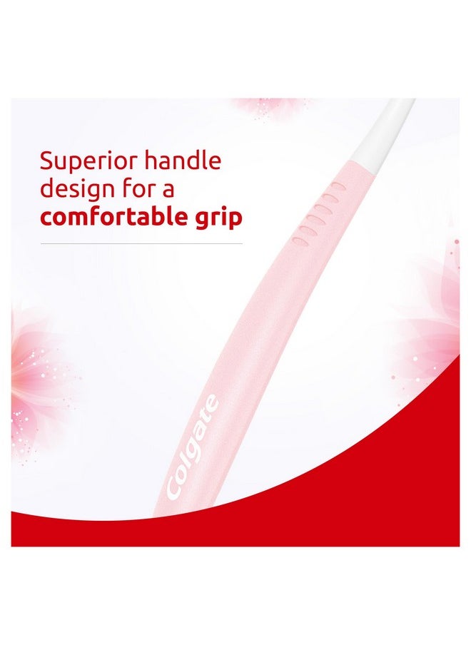 Gentle Sensitive Care Ultra Soft Bristles Manual Toothbrush For Adult Combo Pack Offer,Multicolor- 5Pcs - pzsku/Z76B013FE5022FF40DB4EZ/45/_/1727766206/dc398cb9-071f-4807-bb5a-7feccaaf9d0d