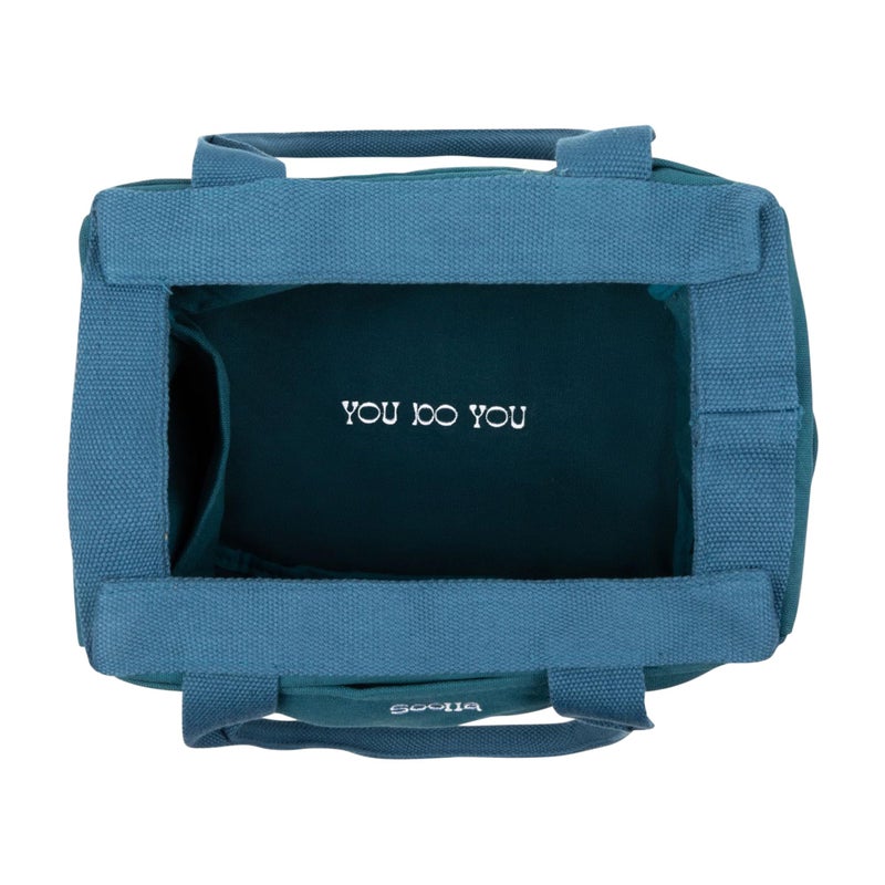 Soolla Studio Bag: Pottery Tool Bag & Craft Storage, Art Supply Organizer, Washable Tote, Knitting Yarn, Crochet Projects, 30 Pockets, 20+ Canvas Colors, Gift For Artists & Teachers (Aquamarine) - Image 5