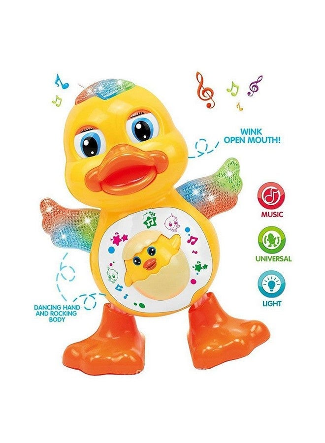 Goyal's Dancing Duck With Music Flashing Lights And Real Dancing Action - Image 3