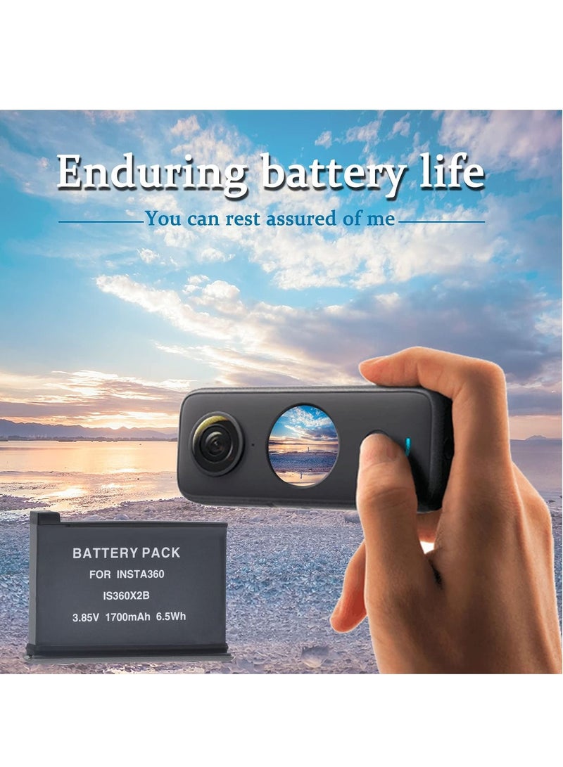 Rechargeable Battery for Only Insta360 One X2 Battery Fully Compatible with Insta 360 One X2 Camera Battery Charger Accessories - Image 4