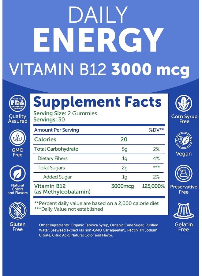 Lunakai Daily Energy Gummies for Men and Women - Image 5