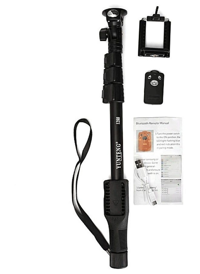 Generic - YUNTENG Extendable Selfie Stick with Bluetooth Remote and Tripod Stand - Image 1