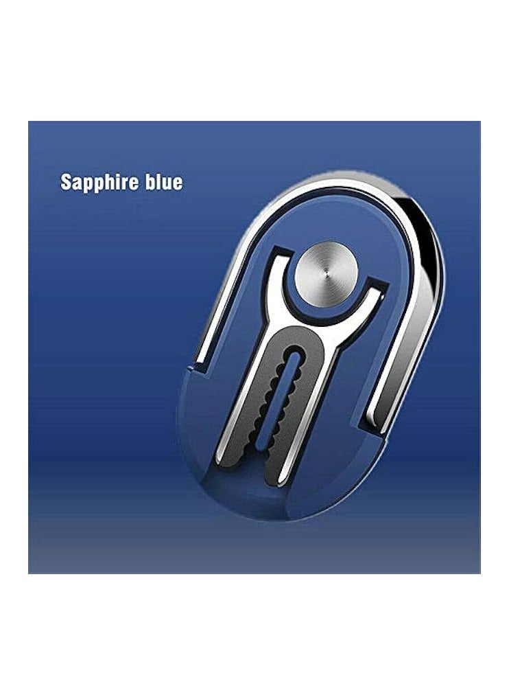 erorex Two-in-one New Design，Multipurpose Mobile Phone Bracket Holder Stand 360 Degree Rotation for Car Home (Sapphire blue) - Image 3