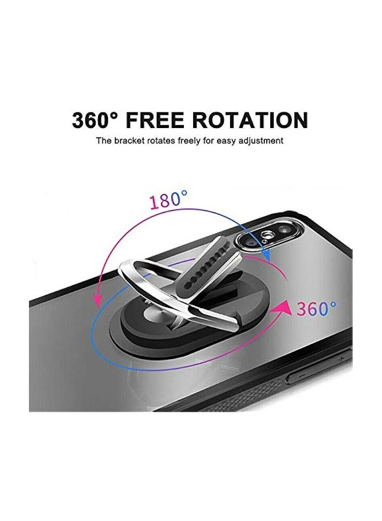 erorex Two-in-one New Design，Multipurpose Mobile Phone Bracket Holder Stand 360 Degree Rotation for Car Home (Sapphire blue) - Image 4