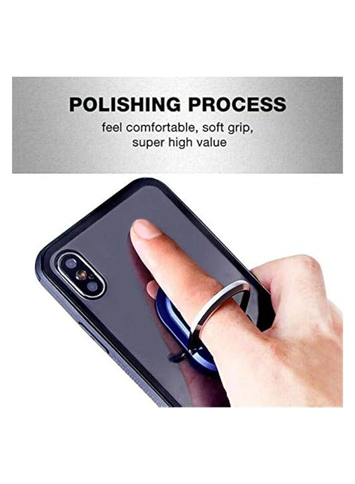 erorex Two-in-one New Design，Multipurpose Mobile Phone Bracket Holder Stand 360 Degree Rotation for Car Home (Sapphire blue) - Image 5