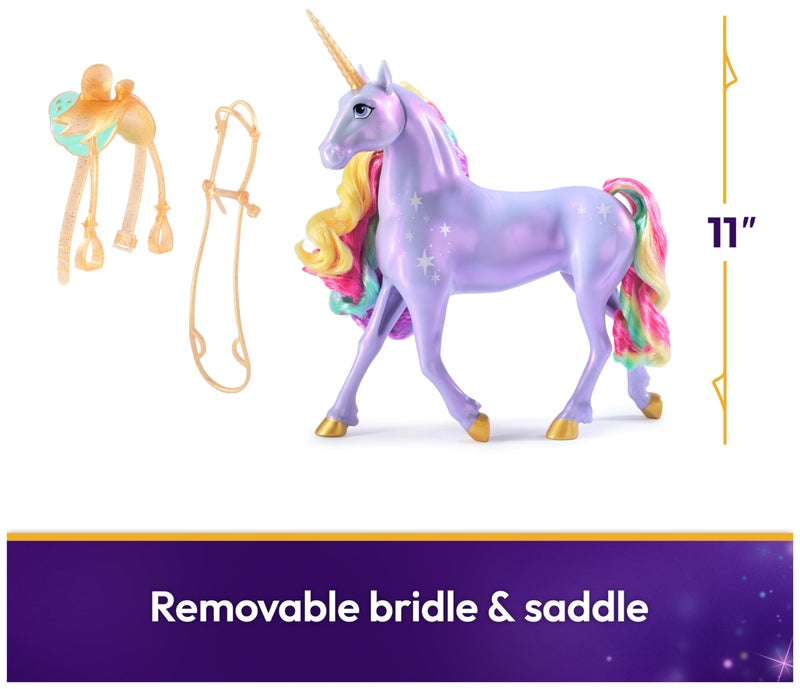 Unicorn Academy, Interactive Rainbow Light-up Wildstar with Lights, Sounds & Music, Dolls & Unicorn Toys for Girls Ages 4 and up - Image 2
