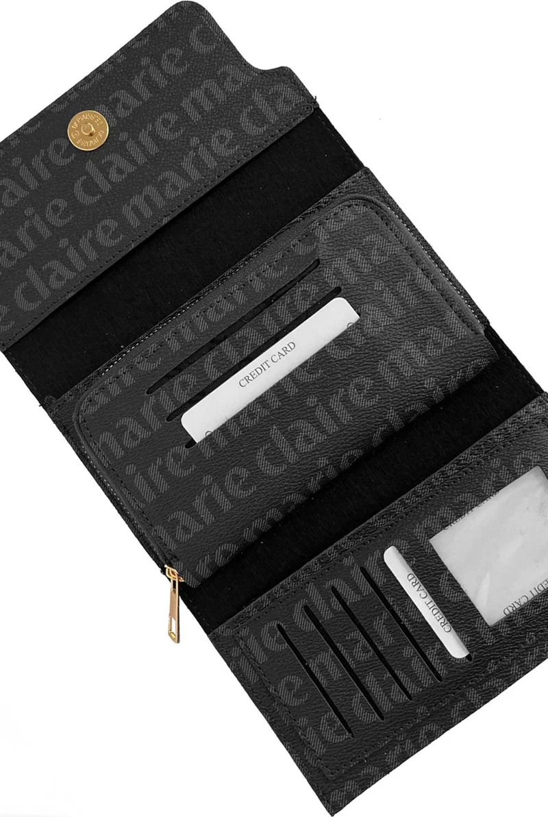Marie Claire Black Women's Wallet Raison MC222307576