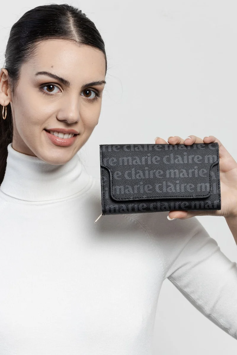 Marie Claire Black Women's Wallet Raison MC222307576